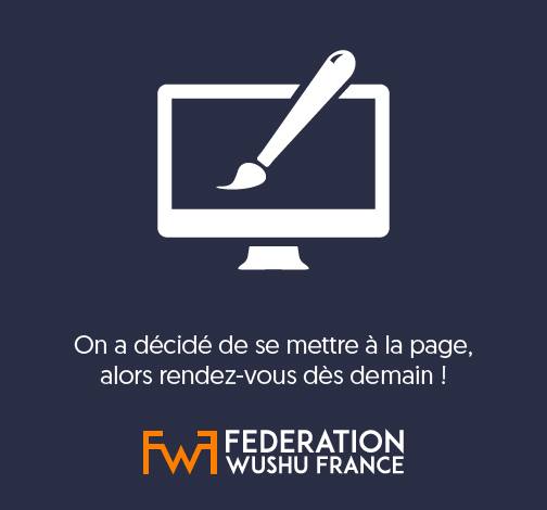 FWF - Fédération Wushu France added a new photo — feeling amused.