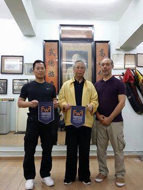 Lam Chun Chun et Wong Hon Keung  de la Famille LAM Hung Ga (fils du patriarche L...