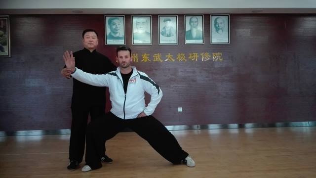 Paul Sniady ,Responsable National Taiji Quan avec Maître Zhang Dongwu en Chine