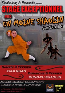 Stage organisé par l'association Shaolin Kung Fu Normandie .C’est avec plaisir q...