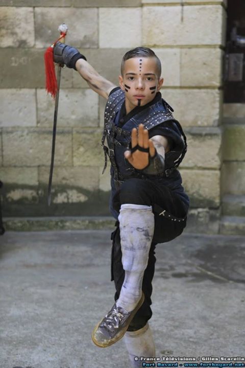 Casey Calaber à Fort Boyard ,bravo à lui