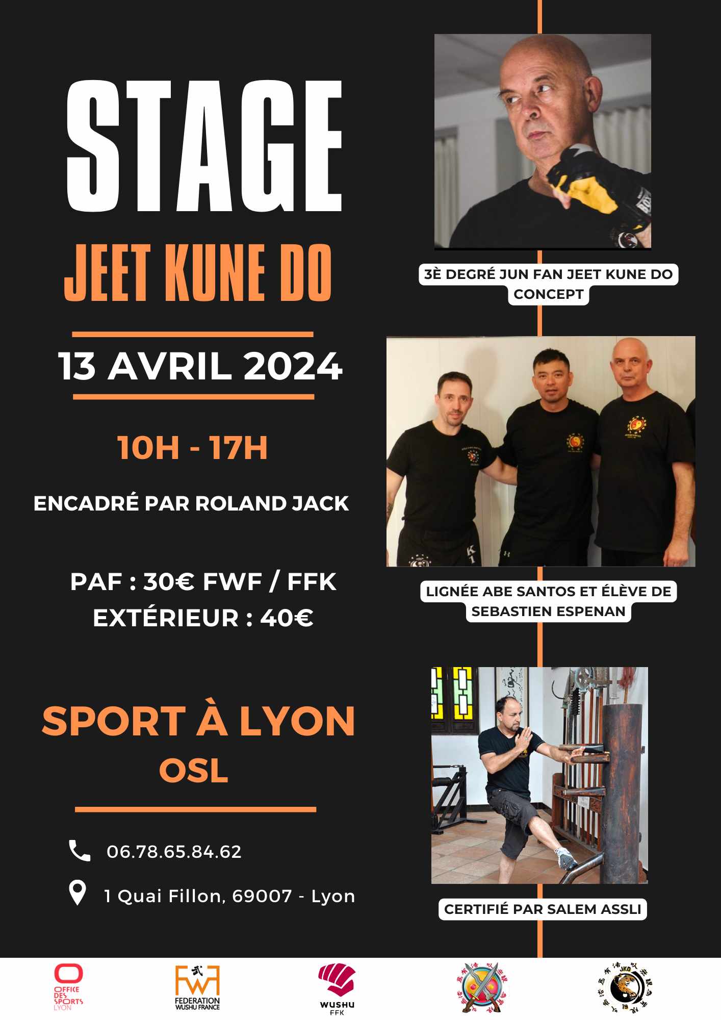 Stage de Jeet Kune Do FWF